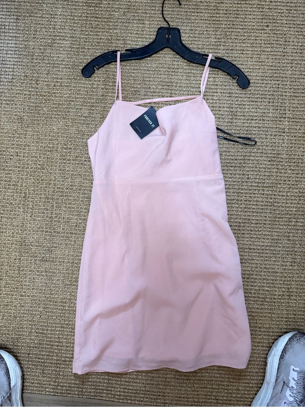 Forever 21 Light Pink Spaghetti Strap Dress